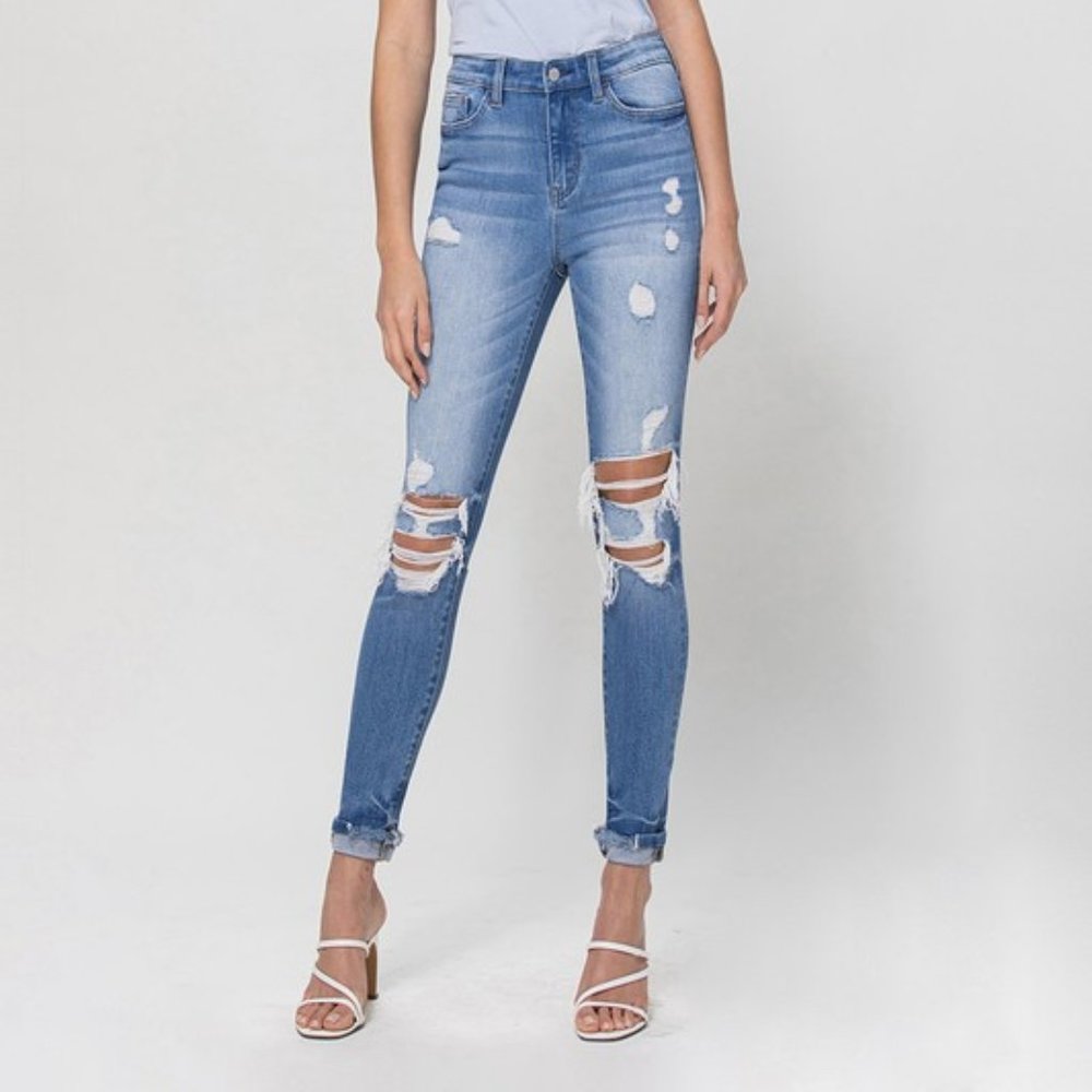 *NEW* Flying Monkey High-Rise Ankle Skinny Jeans